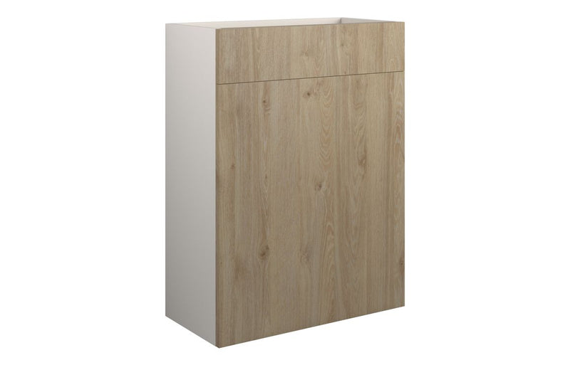 Daisy 600mm Standard WC Unit - Havana Oak (Grey Cab) - KPSB110632