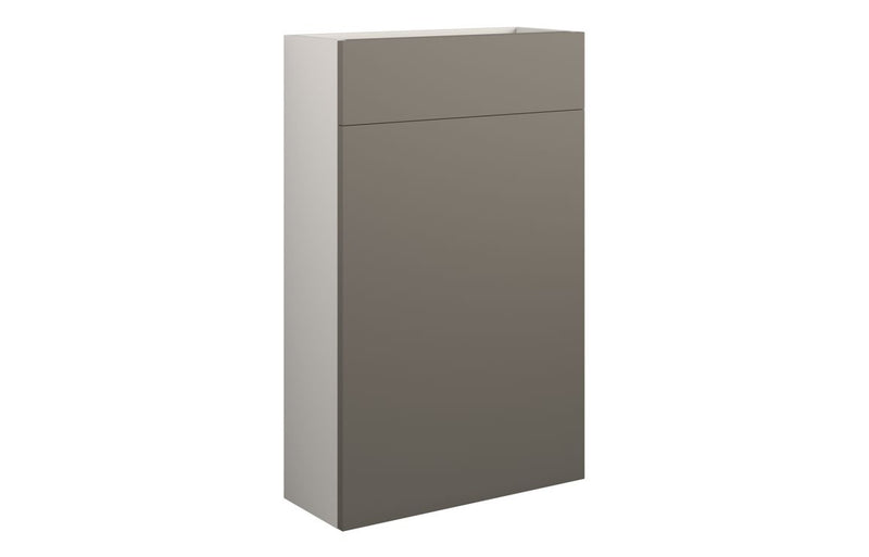Daisy 500mm Slim WC Unit - Matt Stone (Grey Cab) - KPSB110694