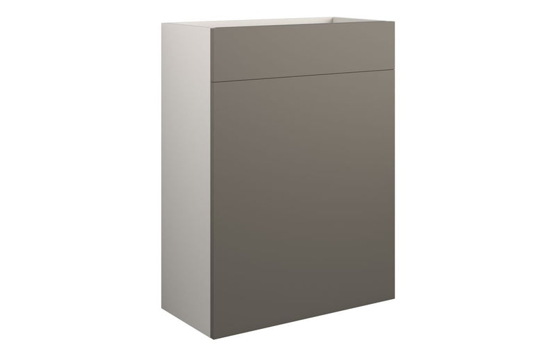 Daisy 600mm Standard WC Unit - Matt Stone (Grey Cab) - KPSB110703