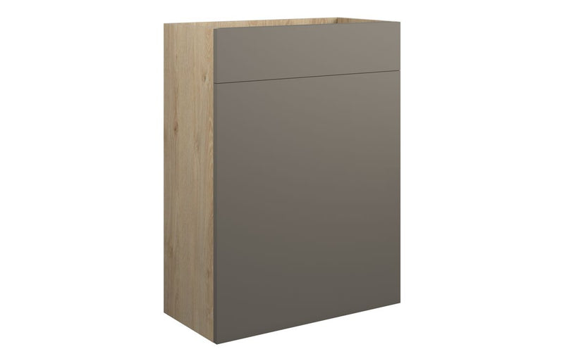 Daisy 600mm Standard WC Unit - Matt Stone (Oak Cab) - KPSB110704