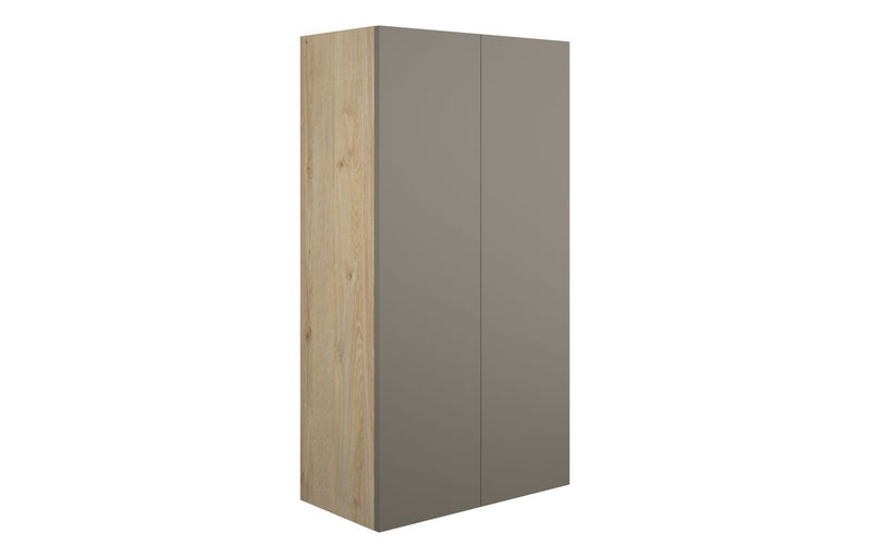 Daisy 600mm Standard 2 Door Storage Unit - Matt Stone (Oak Cab) - KPSB110710