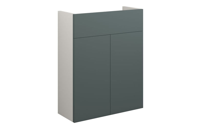 Daisy 500mm Slim Basin Unit - Matt Green (Grey Cab) - KPSB110753