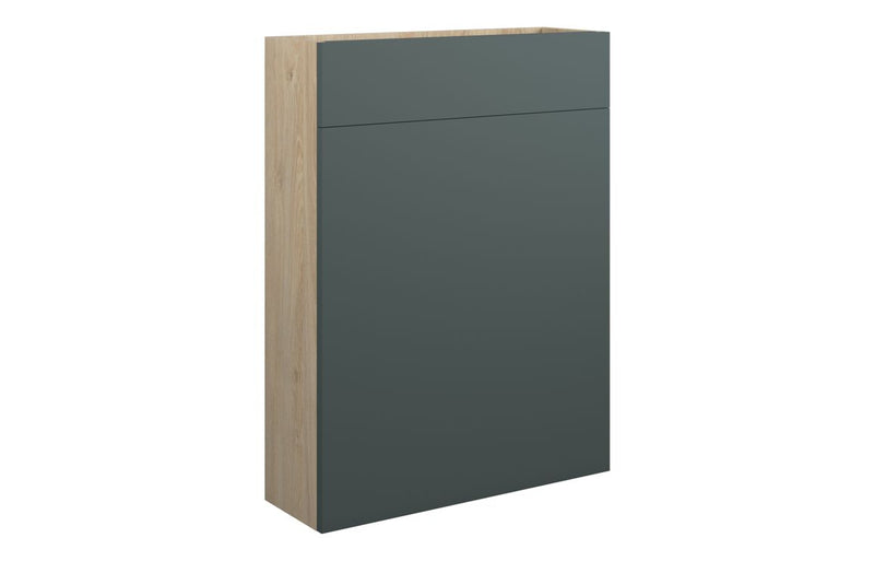 Daisy 600mm Slim WC Unit - Matt Green (Oak Cab) - KPSB110772