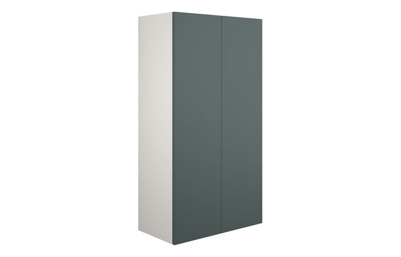 Daisy 600mm Standard 2 Door Storage Unit - Matt Green (Grey Cab) - KPSB110780