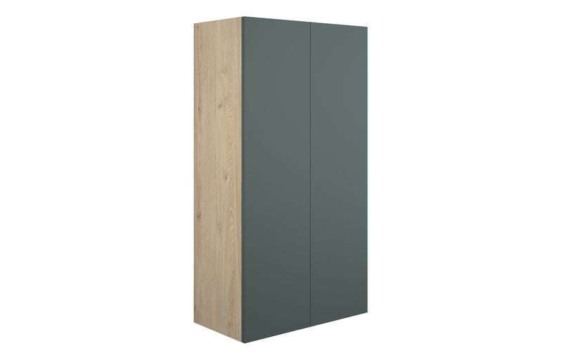 Daisy 600mm Standard 2 Door Storage Unit - Matt Green (Oak Cab) - KPSB110781