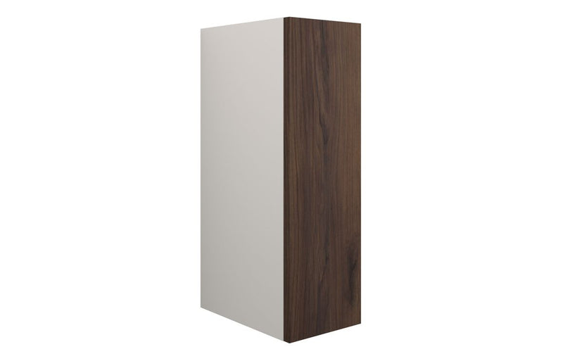 Daisy 200mm Standard Toilet Roll Unit - Warm Walnut (Grey Cab) - KPSB110809