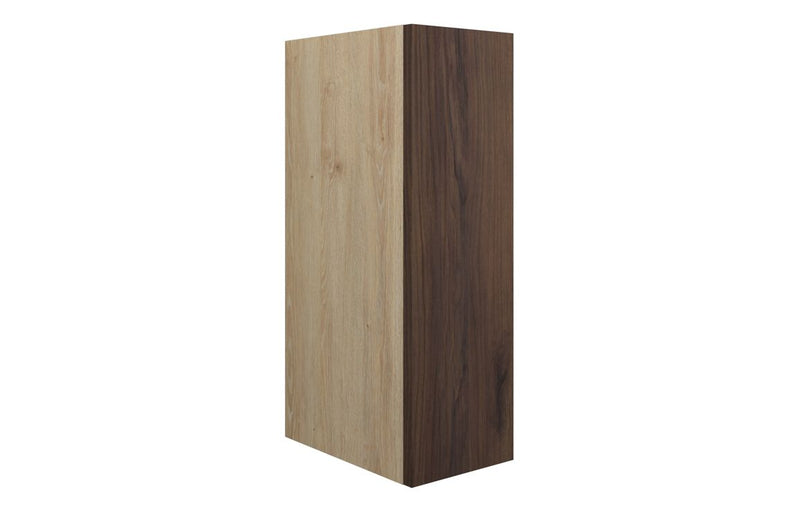Daisy 200mm Standard Toilet Roll Unit - Warm Walnut (Oak Cab) - KPSB110810