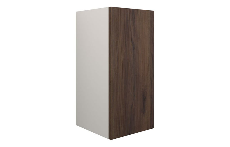 Daisy 300mm Standard Base Unit - Warm Walnut (Grey Cab) - KPSB110815