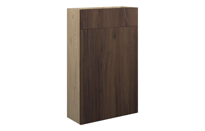 Daisy 500mm Slim WC Unit - Warm Walnut (Oak Cab) - KPSB110837