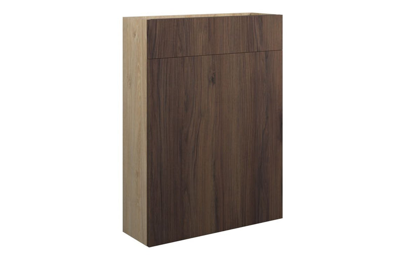 Daisy 600mm Slim WC Unit - Warm Walnut (Oak Cab) - KPSB110843