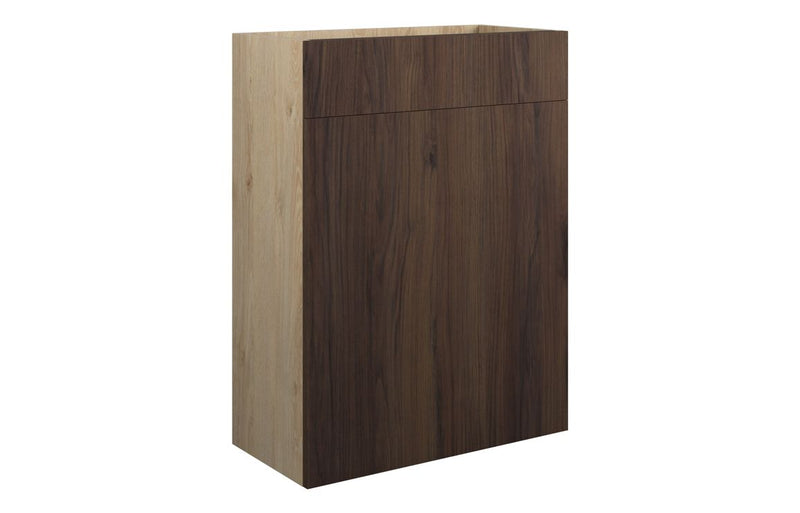 Daisy 600mm Standard WC Unit - Warm Walnut (Oak Cab) - KPSB110846