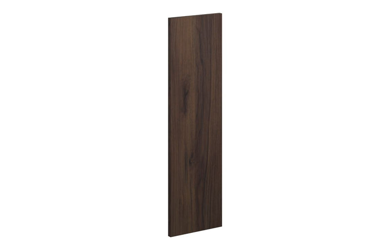 Daisy Slim Depth End Panel - Warm Walnut - KPSB110874