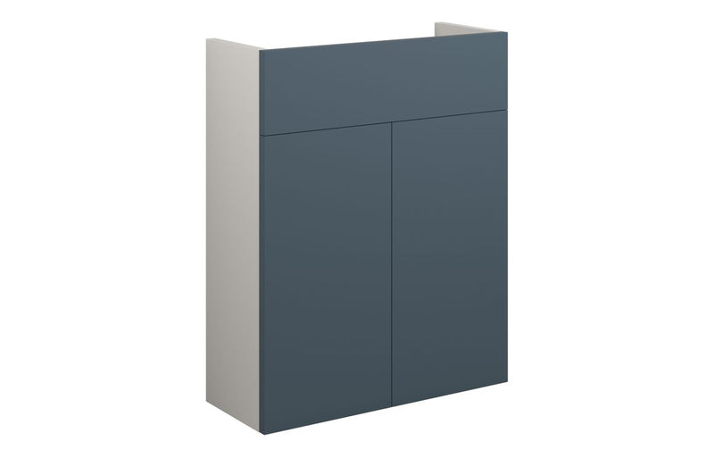 Daisy 500mm Slim Basin Unit - Matt Arley Blue (Grey Cab) - KPSB110895