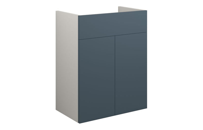 Daisy 500mm Standard Basin Unit - Matt Arley Blue (Grey Cab) - KPSB110898
