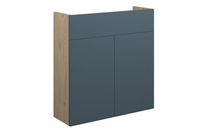 Daisy 600mm Slim Basin Unit - Matt Arley Blue (Oak Cab) - KPSB110902