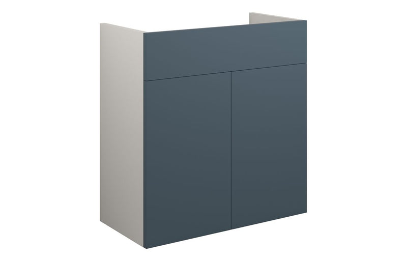 Daisy 600mm Standard Basin Unit - Matt Arley Blue (Grey Cab) - KPSB110904