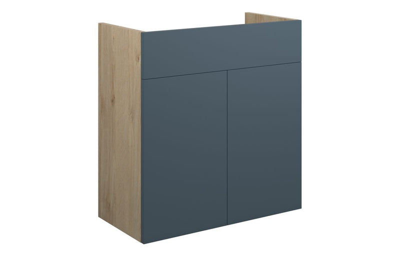 Daisy 600mm Standard Basin Unit - Matt Arley Blue (Oak Cab) - KPSB110905