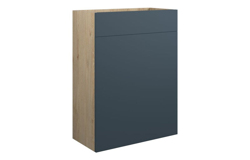 Daisy 600mm Standard WC Unit - Matt Arley Blue (Oak Cab) - KPSB110917