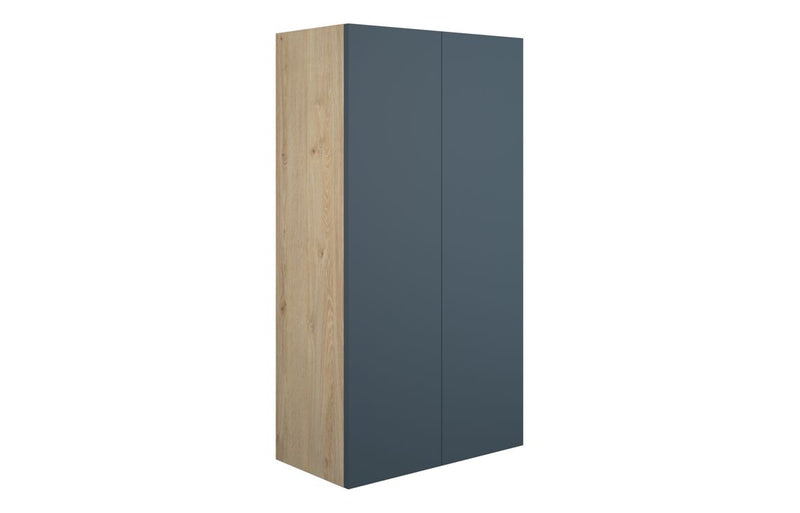 Daisy 600mm Standard 2 Door Storage Unit - Matt Arley Blue (Oak Cab) - KPSB110923