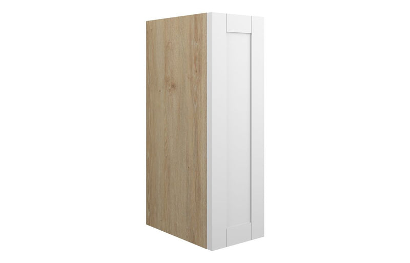 Peony 200mm Standard Toilet Roll Unit - Matt White (Oak Cab) - KPSB110952