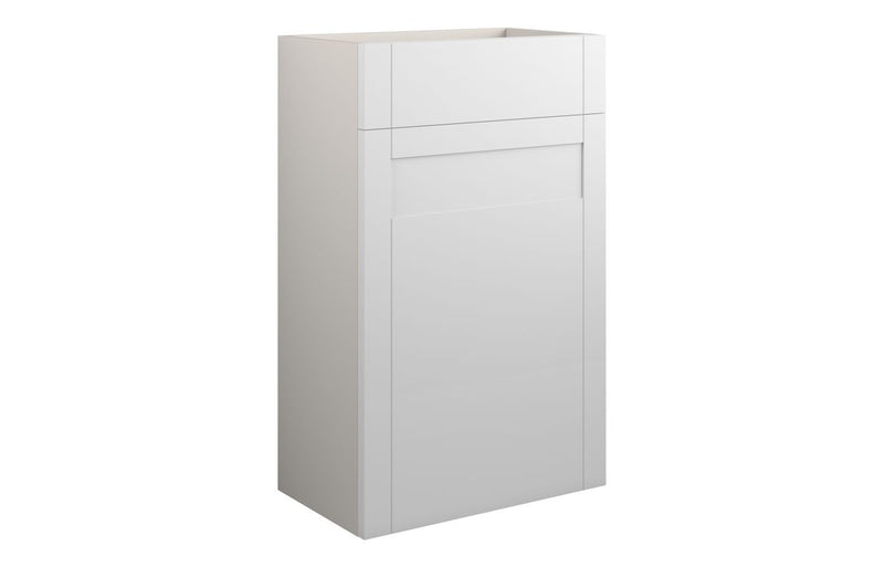 Peony 500mm Standard WC Unit - Matt White (Grey Cab) - KPSB110981