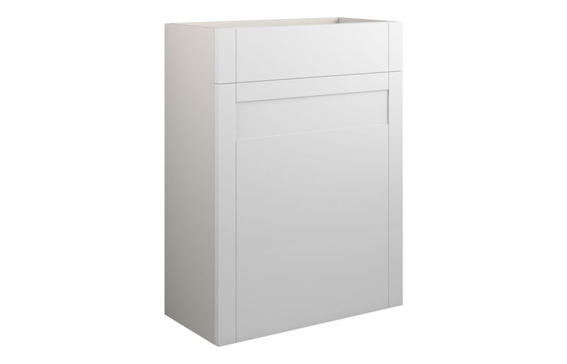 Peony 600mm Standard WC Unit - Matt White (Grey Cab) - KPSB110987