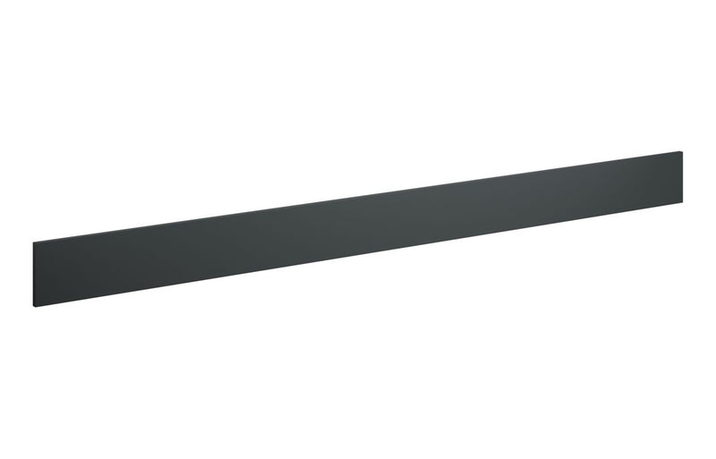 Peony 2400mm Plinth - Matt Graphite Grey - KPSB111085
