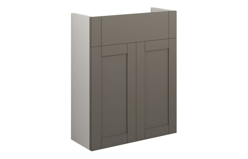Peony 500mm Slim Basin Unit - Matt Stone (Grey Cab) - KPSB111108