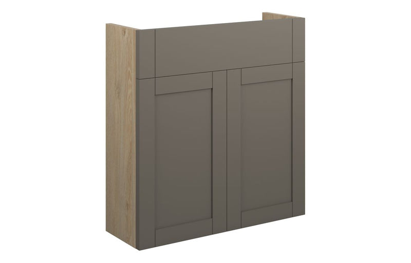 Peony 600mm Slim Basin Unit - Matt Stone (Oak Cab) - KPSB111115