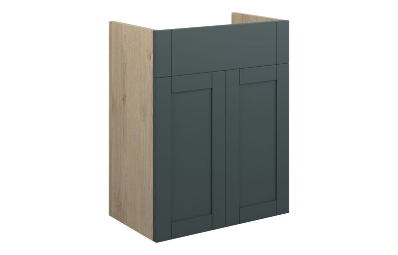 Peony 500mm Standard Basin Unit - Matt Green Camo (Oak Cab) - KPSB111183