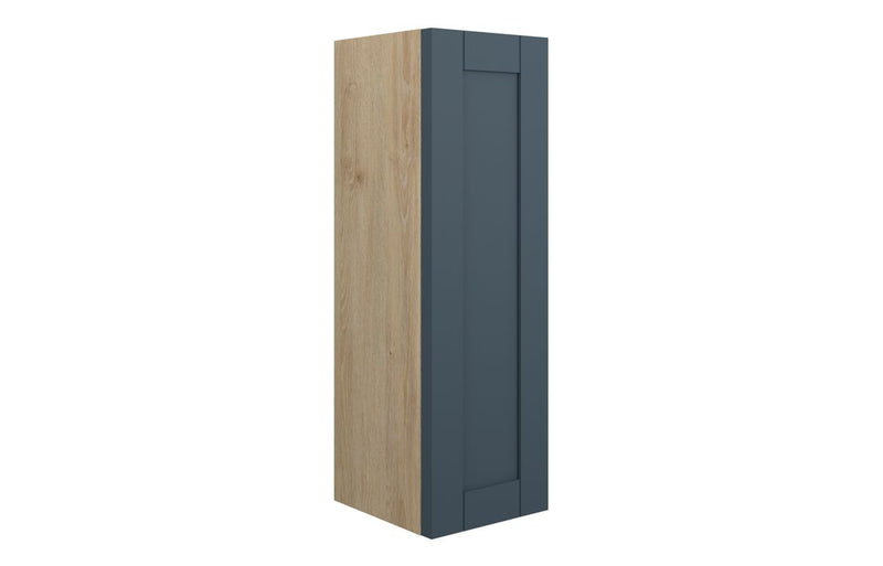 Peony 200mm Slim Base Unit - Matt Arley Blue (Oak Cab) - KPSB111233