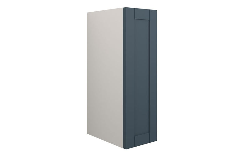 Peony 200mm Standard Toilet Roll Unit - Matt Arley Blue (Grey Cab) - KPSB111235