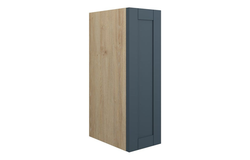 Peony 200mm Standard Toilet Roll Unit - Matt Arley Blue (Oak Cab) - KPSB111236