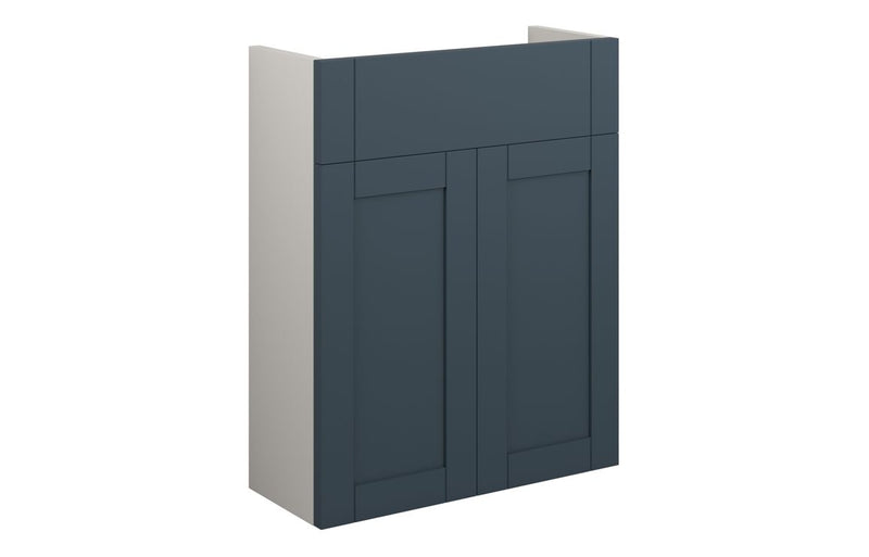 Peony 500mm Slim Basin Unit - Matt Arley Blue (Grey Cab) - KPSB111250