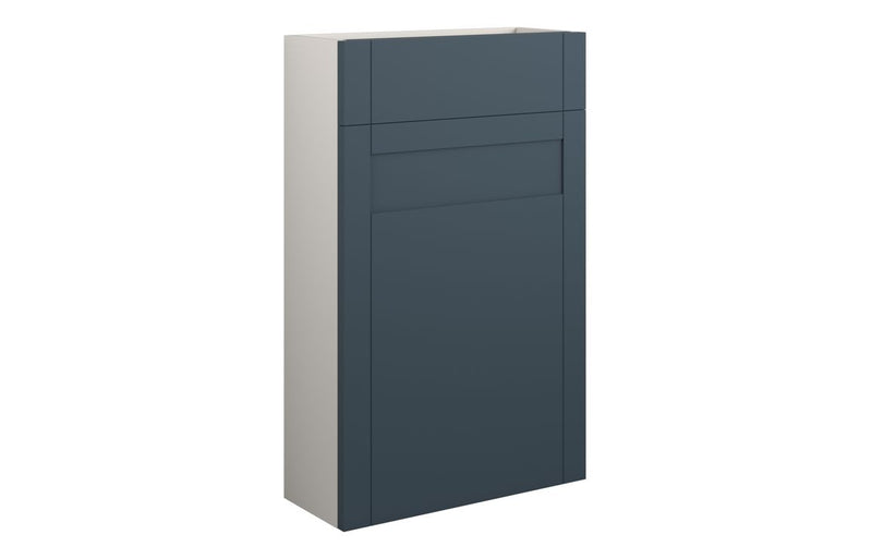 Peony 500mm Slim WC Unit - Matt Arley Blue (Grey Cab) - KPSB111262