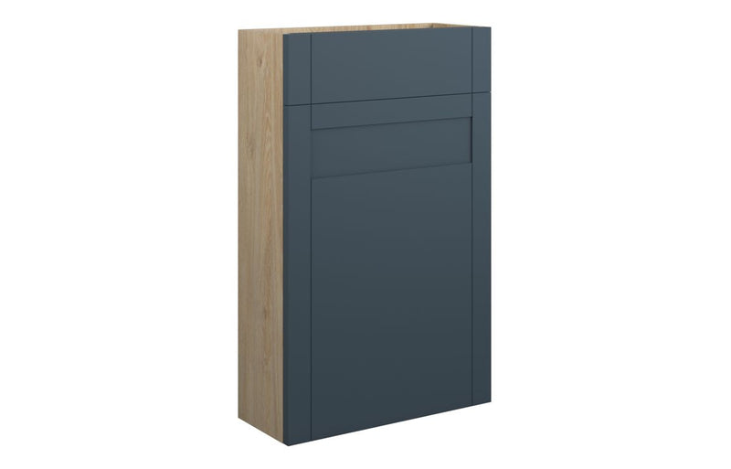 Peony 500mm Slim WC Unit - Matt Arley Blue (Oak Cab) - KPSB111263