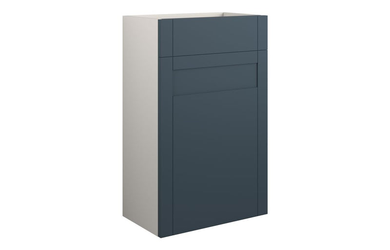 Peony 500mm Standard WC Unit - Matt Arley Blue (Grey Cab) - KPSB111265