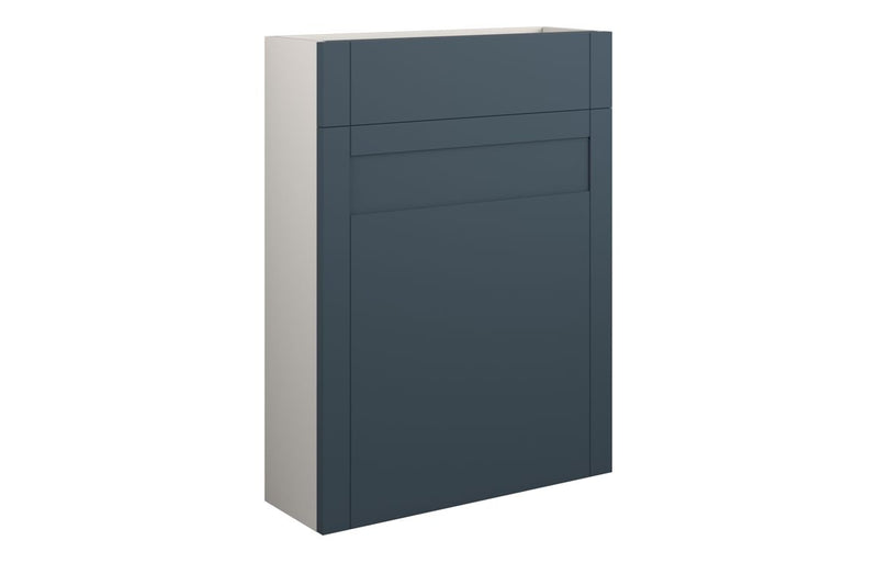 Peony 600mm Slim WC Unit - Matt Arley Blue (Grey Cab) - KPSB111268