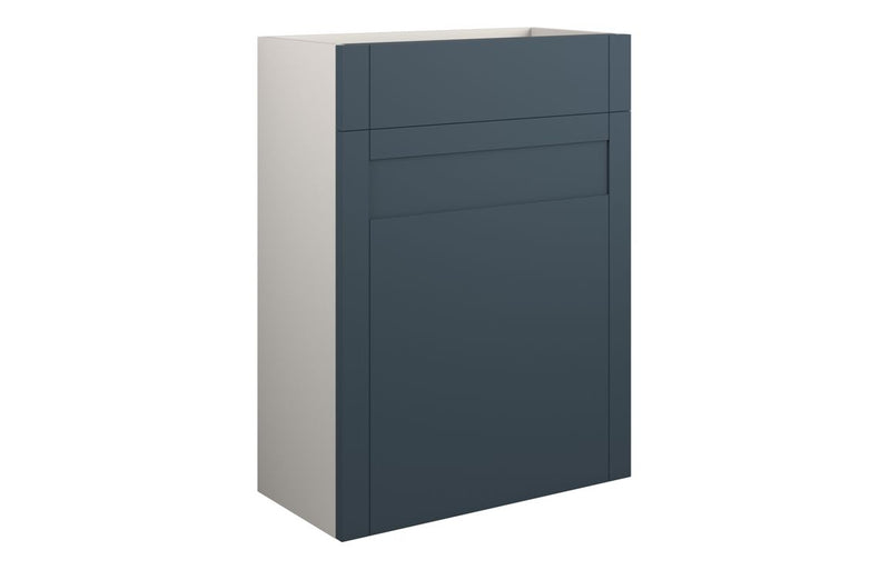Peony 600mm Standard WC Unit - Matt Arley Blue (Grey Cab) - KPSB111271