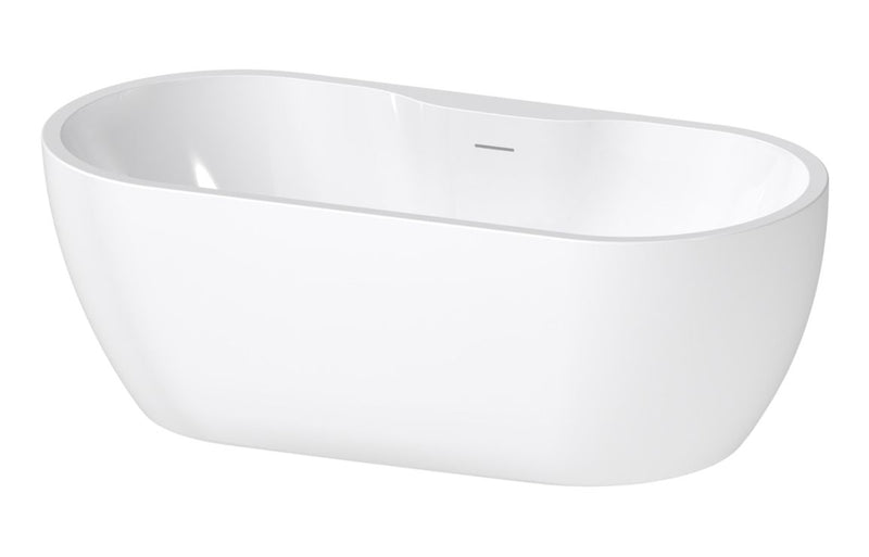 Freestanding 1650x745x580mm 0TH Bath - Gloss White - KPSB111368