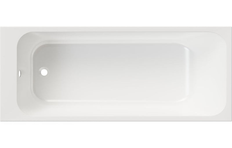 Eastbourne Round Single End 1700x700mm Thin Edge 0TH Bath - KPSB111371