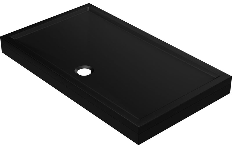 40mm Low Profile Square & Rectangular Riser Set 1700mm - Matt Black - KPSB111441