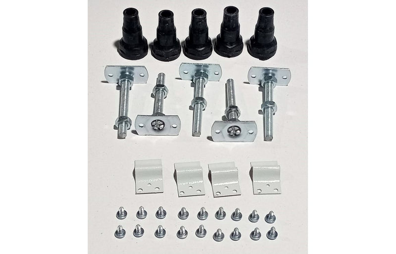 //2Go 45mm Low Profile Offset & Quadrant Riser Set - White - KPSB111472