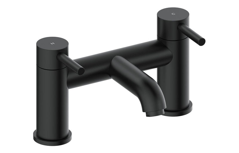Lavant Bath Filler - Matt Black 1.5 Bar - KPSB111495