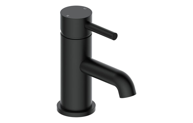 Lavant Basin Mixer & Waste - Matt Black 1.0 Bar - KPSB111498