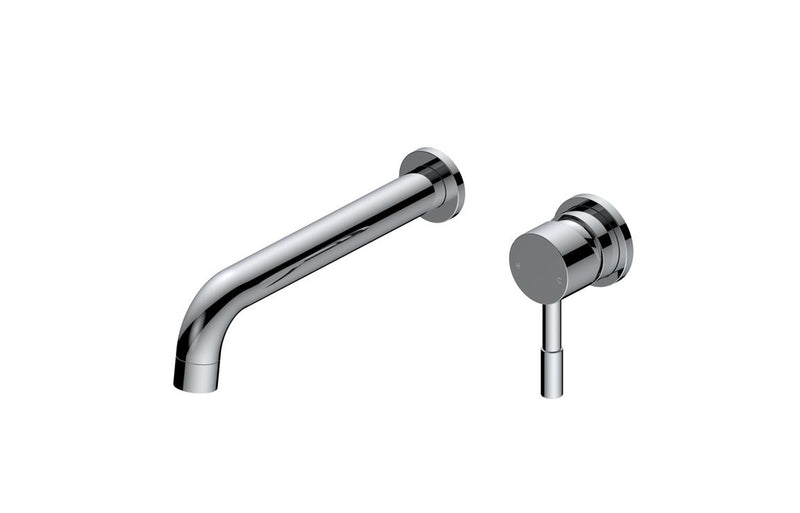 Lavant 220mm Wall Mounted Basin Mixer - Chrome 1.0 Bar - KPSB111502