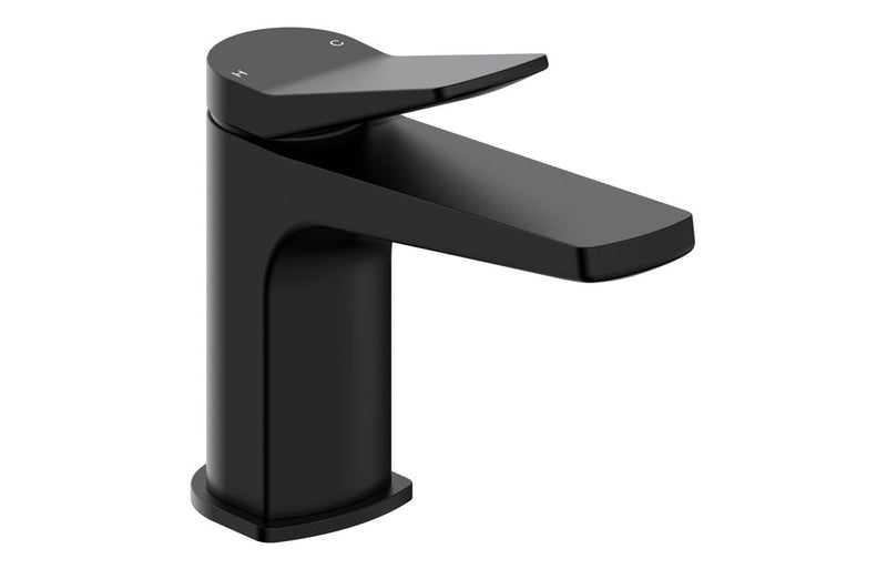 Hart Basin Mixer & Waste - Matt Black 0.5 Bar - KPSB111513