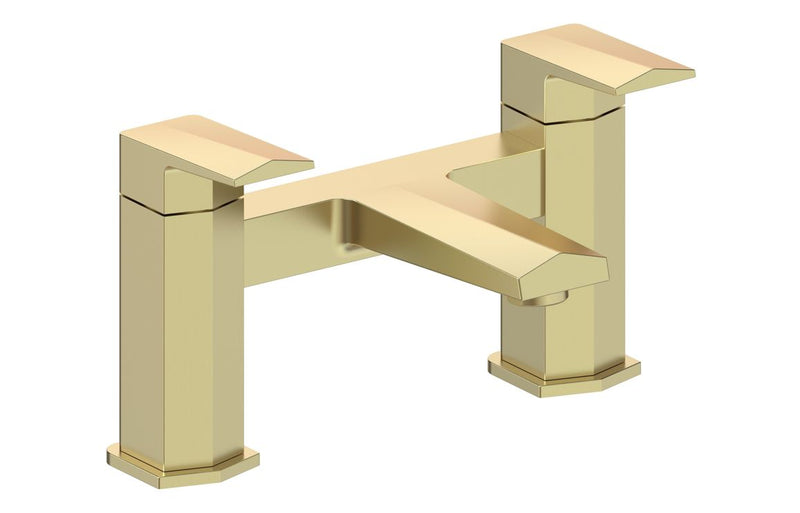 Parrett Bath Filler - Brushed Brass 0.5 Bar - KPSB111529
