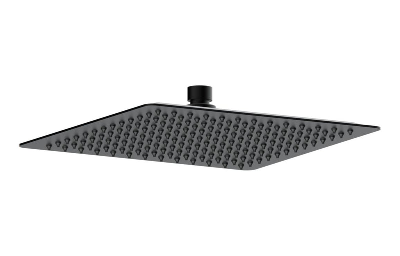 Mineral Square Shower Valve & Kit Pack 1 - Matt Black - KPSB111592
