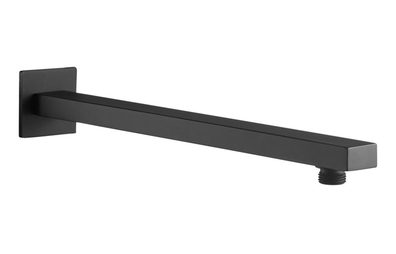 Mineral Square Shower Valve & Kit Pack 3 - Matt Black - KPSB111600